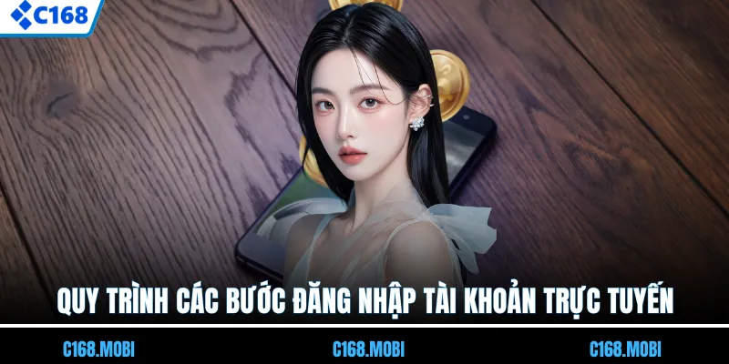 Quy trình các bước đăng nhập tài khoản trực tuyến